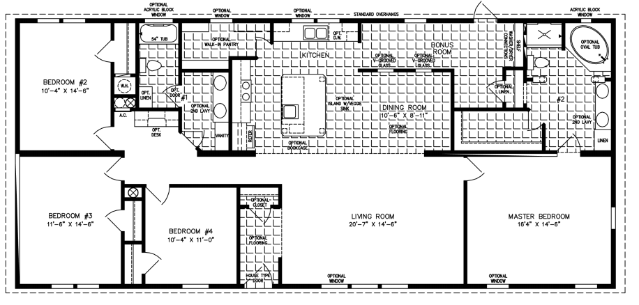 Floor Plan for IMP-46820W