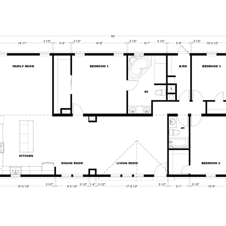 retirement communities, demolition and removal, Apopka FloorPlan Last Picture, Spark model, move in ready manufactured homes 